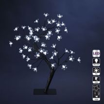 Arbre lumineux décoratif Prunus - 48 LED - Lumière blanche