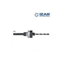 Izar - arbre trépan H4S queue SDS-plus pour scie cloche 32-210 mm