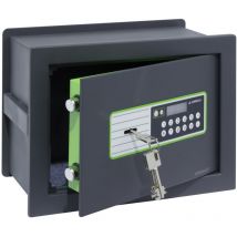 Supra 241020 Cassaforte a muro con serratura a chiave e codice Cassaforte da incaso a parete con Fondo Estensibile Alto livello di sicurezza Facile