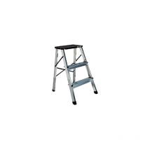 Tabouret échelle aluminium renforcé Sifer 3 marches norme EN131