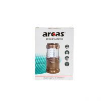 Arcas Camping Laterne mit 30 LEDs, Kupfer