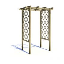 Shire - Arch Trellis Pergola 4 x 3