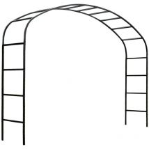 Harrod Horticultural - Arche de jardin 2m50 en acier galvanisé Ellipse