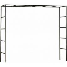 Harrod Horticultural - Arche de jardin carrée en acier galvanisé Square Longueur 3m