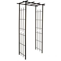 Lmoulin - louis moulin Pergola tube CAR20 fer vieilli - 97x40x198 cm - Acier époxy