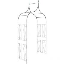 Arche de jardin, Voûte de jardin Design de piquet plantes grimpantes Vert foncé WLE593447 DESIGN IN