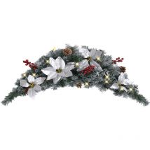 Fimei Arche de Noël avec lumières led Vert 90 cm pvc