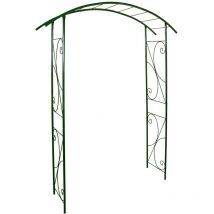 Louis Moulin - Arche tube ROND20 pont vert sapin - 148x40x207 cm - Acier époxy