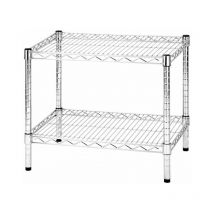 Archimede - tagère métallique etagère 2 tablettes cm 46 x 61 x h. 50 cuisine salle de bains garage placard