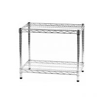 Archimede - tagère métallique etagère 2 tablettes cm 36 x 61 x h. 50 cuisine salle de bains garage placard