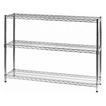 Archimede - tagère métallique etagère 3 tablettes cm 36 x 121 x h. 90 cuisine salle de bains garage placard