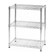 Archimede étagère métallique etagère 3 tablettes, version light cm 36 x 61 x h. 75 cuisine salle de bains garage placard