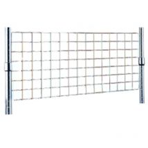 Serena - Archimede étagère métallique grille de fond horizontale en fil d'acier chromé cm 90 x h. 35 cuisine salle de bains garage placard