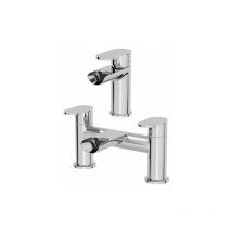 Architeckt Edsberg Basin Mixer Waterfall Tap & Bath Mixer Tap Set