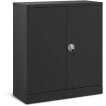 Fromm&starck - Armario metálico - 102 cm - 2 estantes - antracita