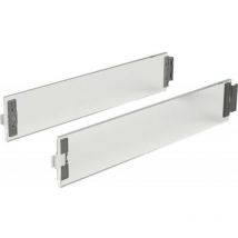 Set Hettich ArciTech Designside verre pour tiroir 186/94 ou 218/126 mm - L.350 mm - 9122985