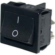 Bulgin Ltd.) H8650VBAAG Wippschalter H8650VBAAG 250 v 10 a 2 x Ein/Aus rastend 1 St. - Arcolectric