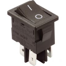 Arcolectric - Bulgin Ltd.) H8550VBACA Interrupteur à bascule H8550VBACA 250 v/ac 10 a 2 x Off/On à accrochage 1 pc(s) D77705