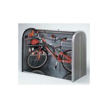 Biohort - arcon baul metalico storemax 120 color gris oscuro metalizado