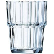 Norvege niedriges Glas gehärtetes Glas 200 ml - 6er Set - Arcoroc