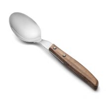 Arcos - Cuillère avec assistant en bois - Acier inoxydable 18/10 (Poids 70 g).