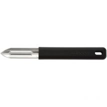 Gadgets Professionali - Pelapatate - Acciaio Inossidabile 60 mm - Manico Polipropilene Colore Nero - Arcos