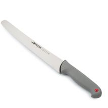 Coltello da pasticceria Arcos Colore - Prof 242800 in acciaio inox Nitrum e mango ergonomico Lama in polipropilene e 25 cm, coperchio espositivo