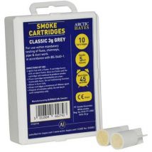 Arctic Hayes Smoke Cartridges Classic 3g Grey (Pack 10) ARC333003