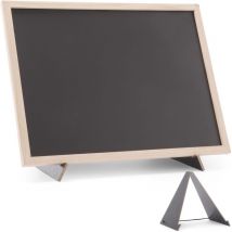 Tableau d'information publicitaire menu avec socle support 30x40 cm Hendi 664124