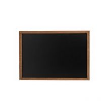 Dansmamaison - Ardoise Memo Bois Naturel/Noir - l 130 x l 3 x h 90 cm
