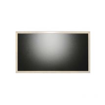 Ardoise murale en bois couleur gris cérusé dimensions 102 x 57 cm - Fabrication française