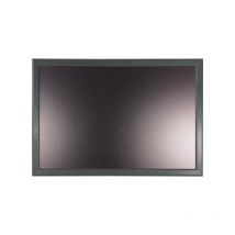 Ardoise murale en bois couleur anthracite dimensions 66 x 46 cm - Fabrication française