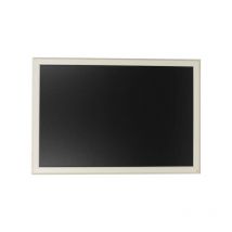 Ardoise murale en bois couleur blanc dimensions 66 x 46 cm - Fabrication française