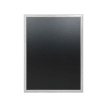 Ardoise murale en bois couleur gris dimensions 86 x 66 cm - Fabrication française