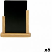 Ardoise securit avec support naturel 23,3 x 20 x 6 cm