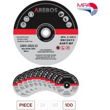 Arebos Discos de corte 230 mm de ø Tamaño del agujero 22,2 mm Espesor 1,9 mm