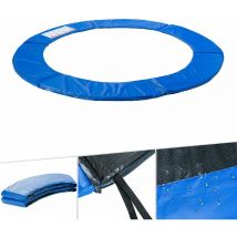 Almohadillas de seguridad Cojín Trampolín Cama Elastica 183 cm Azul - Arebos