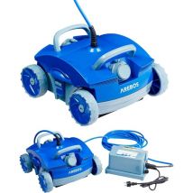Automatique robot de piscine Aspirateur de piscine Nettoyeur fond piscine - Arebos