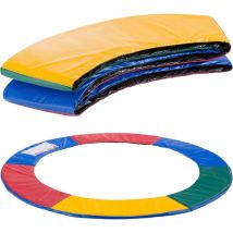 Coussin de Protection pour Trampoline de Remplacement résistant aux intempéries et uv 183 cm 6 Couleurs - Arebos