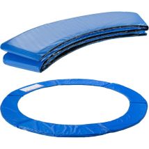 Coussin de Protection pour Trampoline de Remplacement Trampoline Couverture Rembourrage résistant aux intempéries et uv Anti-déchirure 244 cm - Arebos