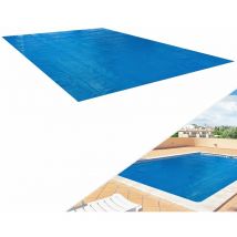 Cubierta Solar Piscina isotérmica - Lona Térmica Protectora - 6x4 m - 400 μm - Azul - Rectangular