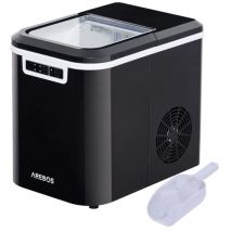 Arebos - Ice Cube Machine 2,2L Icemaker Ice Cube Maker Ice Machine 12kg/24h black