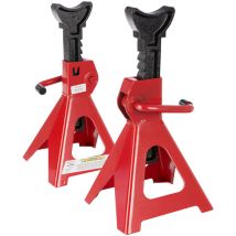 Canbolat Vertriebs Gmbh - Arebos Set de 2 Elevadores de Coche Gato de Caballete para coche taller 3000kg