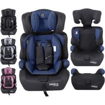 FableKids Siège-auto Ceinture de sécurité à 5 points Groupe 1+2+3 pour 9-36kg Appuie-tête réglable ece R44/04 Dossier amovible Réglable 44 x 44 x