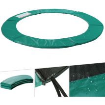 Arebos - Randabdeckung Trampolin Randschutz Umrandung 487 cm Grün 32 cm Breite