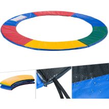Arebos - Randabdeckung Trampolin Randschutz Umrandung 366 cm Bunt 28 cm Breite