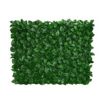 I Giardini Del Re - Haie artificielle mt.20x100h laurier persistant synthétique arelle - Hall
