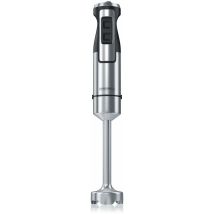 Frullatore A Immersione In Acciaio Inox Da 1000 Watt - Coltello A Quattro Ali - Frullatore Ad Immersione - Regolazione Continua Della Velocità - Tasto