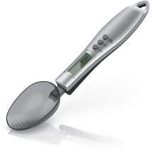 Löffelwaage digital 0,1g - Küchenwaage Feinwaage - LCD-Anzeige - Digitalwaage - Professionelles Küchenzubehör - 2 abnehmbare Löffel - Arendo