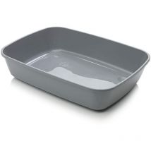 Savic - Arenero para gatos Iriz , Bandeja de arena 42 cm en color Gris. Offerta esclusiva